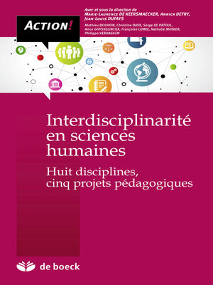 cover image of Interdisciplinarité en sciences humaines